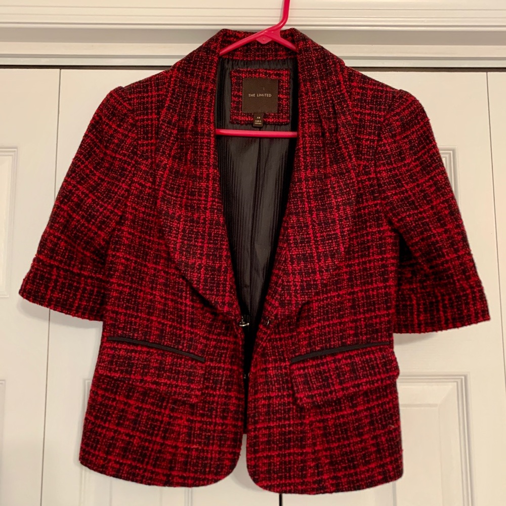 The Limited Tweed Blazer